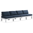 Meridian Furniture Nizuc Navy Outdoor Patio Modular Sofa