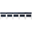 Meridian Furniture Nizuc Navy Outdoor Patio Modular Sofa