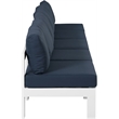 Meridian Furniture Nizuc Navy Outdoor Patio Modular Sofa