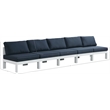 Meridian Furniture Nizuc Navy Outdoor Patio Modular Sofa