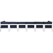 Meridian Furniture Nizuc Navy Outdoor Patio Modular Sofa