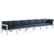 Meridian Furniture Nizuc Navy Outdoor Patio Modular Sofa