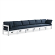 Meridian Furniture Nizuc Navy Outdoor Patio Modular Sofa