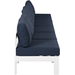 Meridian Furniture Nizuc Navy Outdoor Patio Modular Sofa