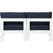 Meridian Furniture Nizuc Navy Outdoor Patio Modular Sofa