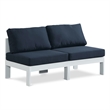 Meridian Furniture Nizuc Navy Outdoor Patio Modular Sofa