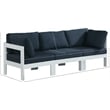 Meridian Furniture Nizuc Navy Outdoor Patio Modular Sofa