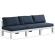 Meridian Furniture Nizuc Navy Outdoor Patio Modular Sofa