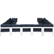 Meridian Furniture Nizuc Navy Outdoor Patio Modular Sectional