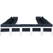 Meridian Furniture Nizuc Navy Outdoor Patio Modular Sectional