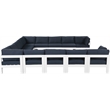 Meridian Furniture Nizuc Navy Outdoor Patio Modular Sectional