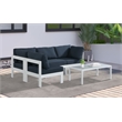 Meridian Furniture Nizuc Navy Outdoor Patio Modular Sectional
