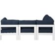 Meridian Furniture Nizuc Navy Outdoor Patio Modular Sectional