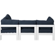 Meridian Furniture Nizuc Navy Outdoor Patio Modular Sectional