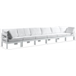 Meridian Furniture Nizuc White Outdoor Patio Modular Sofa