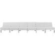Meridian Furniture Nizuc White Outdoor Patio Modular Sofa