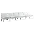 Meridian Furniture Nizuc White Outdoor Patio Modular Sofa