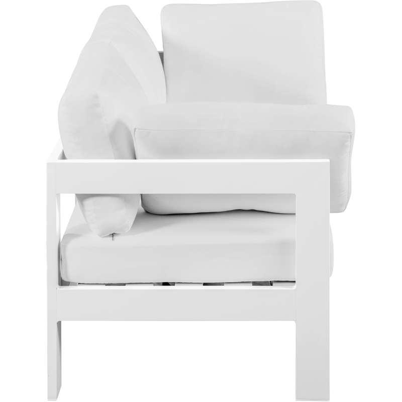 Meridian Furniture Nizuc White Outdoor Patio Modular Sofa