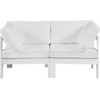Meridian Furniture Nizuc White Outdoor Patio Modular Sofa