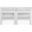Meridian Furniture Nizuc White Outdoor Patio Modular Sofa
