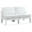 Meridian Furniture Nizuc White Outdoor Patio Modular Sofa