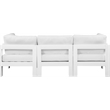 Meridian Furniture Nizuc White Outdoor Patio Modular Sofa