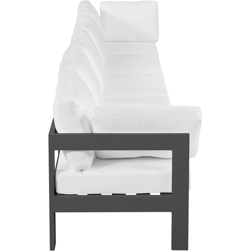 Meridian Furniture Nizuc White Outdoor Patio Modular Sofa