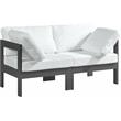 Meridian Furniture Nizuc White Outdoor Patio Modular Sofa