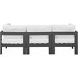 Meridian Furniture Nizuc White Outdoor Patio Modular Sofa