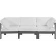 Meridian Furniture Nizuc White Outdoor Patio Modular Sofa