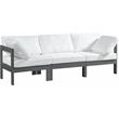 Meridian Furniture Nizuc White Outdoor Patio Modular Sofa