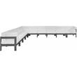 Meridian Furniture Nizuc White Outdoor Patio Modular Sectional