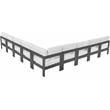 Meridian Furniture Nizuc White Outdoor Patio Modular Sectional