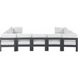 Meridian Furniture Nizuc White Outdoor Patio Modular Sectional