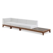 Meridian Furniture Rio Off White Water Resisting Fabric Modular Sofa