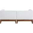 Meridian Furniture Rio Off White Water Resisting Fabric Modular Sofa