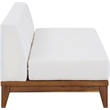 Meridian Furniture Rio Off White Water Resisting Fabric Modular Sofa