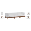 Meridian Furniture Rio Off White Water Resisting Fabric Modular Sofa