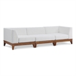 Meridian Furniture Rio Off White Water Resisting Fabric Modular Sofa