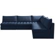 Meridian Furniture Jacob Navy Velvet Modular Sectional