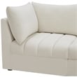 Meridian Furniture Jacob Cream Velvet Modular Sectional