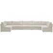 Meridian Furniture Jacob Cream Velvet Modular Sectional