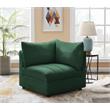Meridian Furniture Jacob Green Velvet Corner