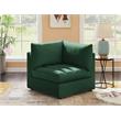 Meridian Furniture Jacob Green Velvet Corner
