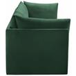Meridian Furniture Jacob Green Velvet Modular Sofa