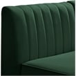 Meridian Furniture Alina Green Velvet Modular Sectional