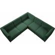Meridian Furniture Alina Green Velvet Modular Sectional