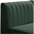 Meridian Furniture Alina Green Velvet Modular Sectional