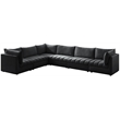 Meridian Furniture Jacob Black Velvet Modular Sectional