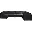 Meridian Furniture Jacob Black Velvet Modular Sectional